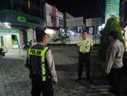 Patroli Malam Polsek Tanjung Sapu Wilkum, Sitkamtibmas Tanjung Kondusif