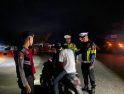 Patroli Humanis, Piket Fungsi Polres Bima Kabupaten Cegah Kasus 3C dan Guankamtibmas di Wilayah Hukumnya
