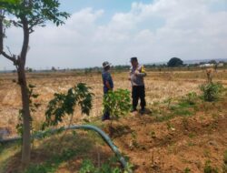 Dukung Program Asta Cita, Anggota Polsek Kerek Dampingi Petani Olah Lahan