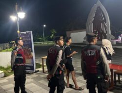 Patroli Malam Polda NTB Sasar Jalur Udayana, Cegah Kejahatan dan Kenalkan Layanan Call Center 110