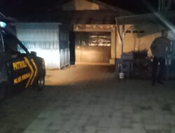 Malam 21.00 Wita, Polsek Pemenang Patroli Pelabuhan Bangsal: Kapal Aman, Penumpang Nyaman