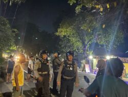 Cegah Balap Liar dan Curanmor, Sat Samapta Polres Lobar Sisir Kawasan Gerung