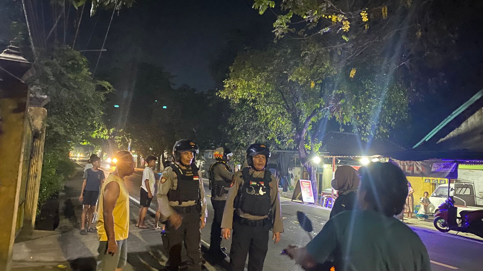 Jaga Kamtibmas, Tim Perintis Presisi Polres Lombok Barat Patroli di Jakem