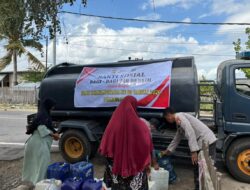Wujud Empati dan Berbagi Kebahagiaan, Momentum Hari Bhayangkara Ke-80 Polres Bima Kabupaten Salurkan 5000 Liter Air Bersih