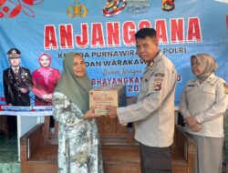 Wujud Penghormatan di Hari Bhayangkara Ke-80, Polres Bima Kabupaten Gelar Anjangsana ke Purnawirawan dan Warakawuri Polri