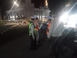 Tanjung Diterangi Lampu Biru: Patroli Blue Light Antisipasi 3C + Cuaca Ekstrim*