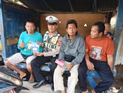 Polantas Menyapa di Bolo, Satlantas Polres Bima Ajak Warga Jadi Pelopor Keselamatan