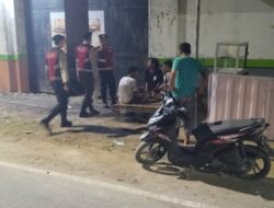 Antisipasi Kriminalitas, Samapta Polres Lombok Barat Patroli Dialogis