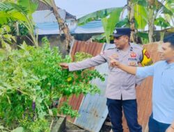 Cara Bhabinkamtibmas Lombok Barat Perkuat Pangan Keluarga