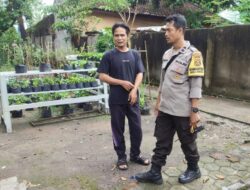 Sukseskan Ketahanan Pangan, Bhabinkamtibmas di Lombok Barat Apresiasi Inisiatif Warga