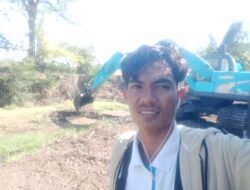 Sdr. ARISKAN selaku Tokok Pemuda Desa Riwu menolak keras adanya kegiatan atau aktivitas Penambangan Galian C di Desa Riwu Kec. Woja Kab. Dompu.