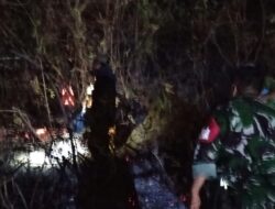 Bukit Tangkok Koe Terbakar, Aparat Cegah Api Meluas