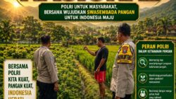 Polsek Plumpang Polresta Tuban Turun Langsung Cek Tanaman Jagung Warga