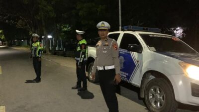 Wujudkan Kamseltibcar lantas Yang Aman, Satlantas Polres Bima Kabupaten Optimalkan Patroli Humanis